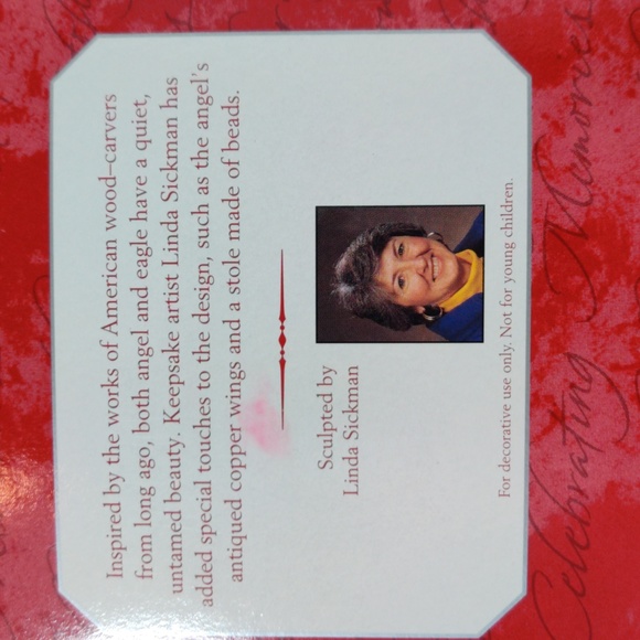 Hallmark Soaring With Angels 1998 Keepsake Ornament Americana Collection - Picture 13 of 15